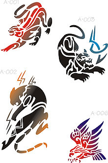 REEL TRENDY STENCILS - GP-03