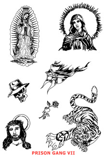 REEL TRANSFER SHEET - Prison Gang VII - Latino