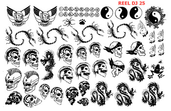 REEL TRANSFER SHEET - D.J. 25